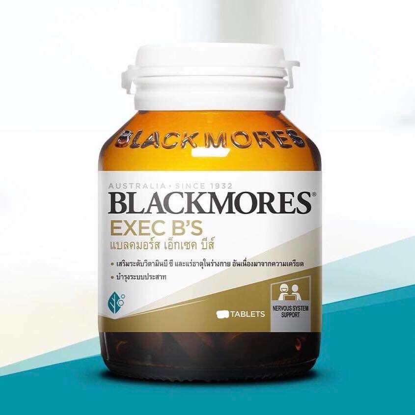 Blackmores Executive B Vitamin B Stress Support สนับสนุนระบบประสาท ความ ...