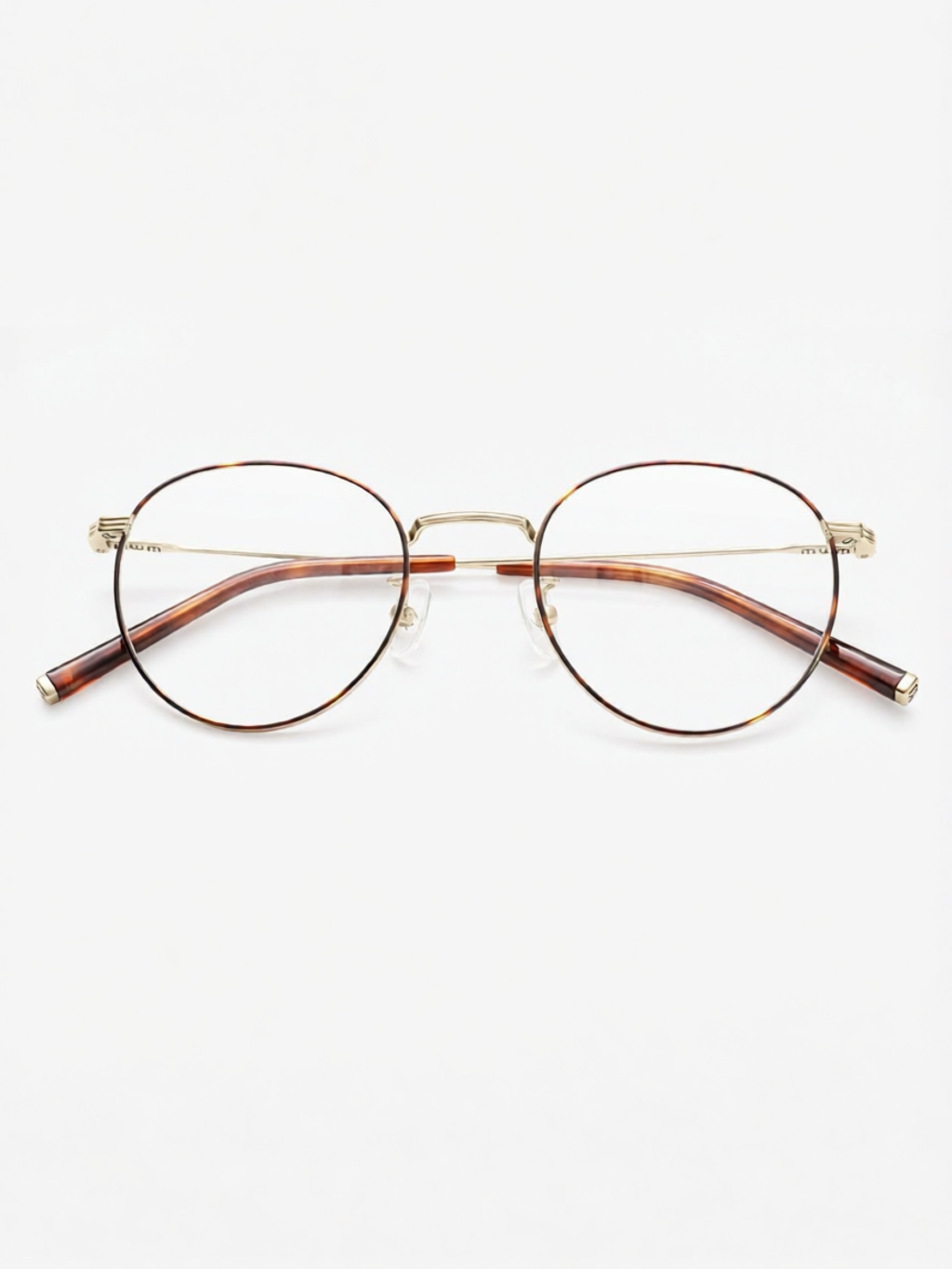 HELEN KELLER | Tortoise-colored Titanium Alloy Glasses Face Slimming Versatile ราคา 4,513 บาท*ส่งฟรี