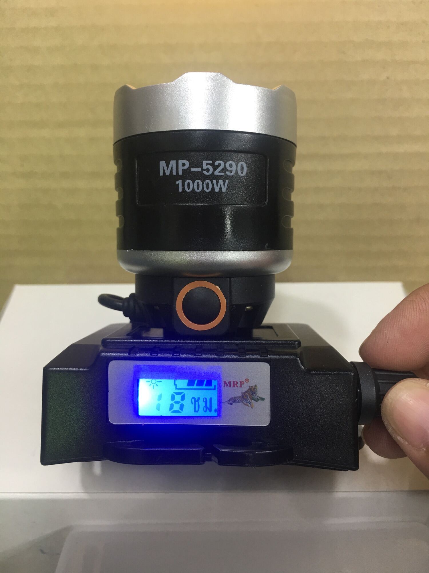 ส่งฟรี 🚙 ไฟฉายคาดหัว ตราเสือ MP - 5290  // MP 7906 ไฟฉาย MRP สว่างไกล ไฟส่องกบ มีแสงขาว กับ แสงเหลือง ราคาต่อชิ้น