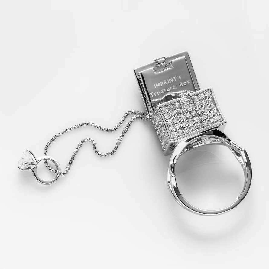 [CHAPTER 14] “TREASURE BOX” RING WITH NECKLACE ราคา 5,940 บาท*ส่งฟรี