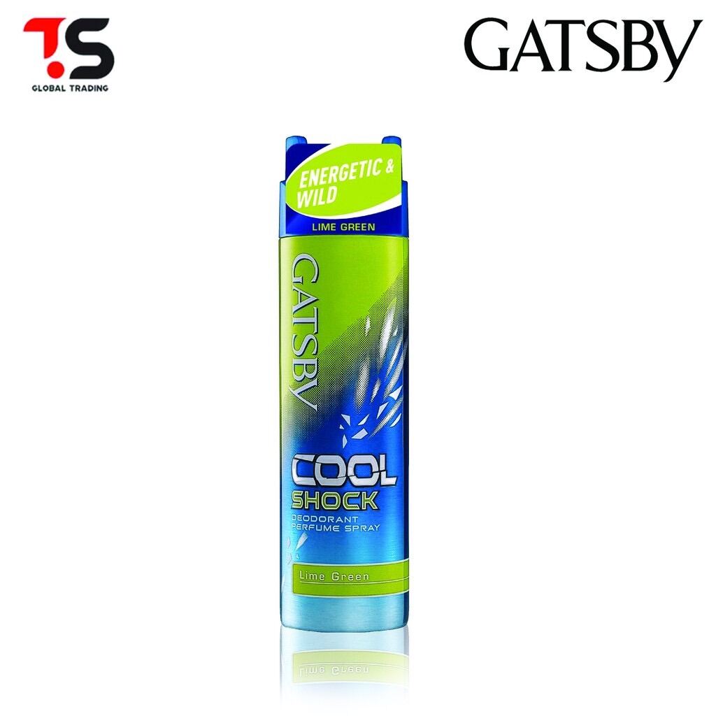 GATSBY COOL SHOCK DEODORANT PERFUME SPRAY 175ML Lazada.co.th