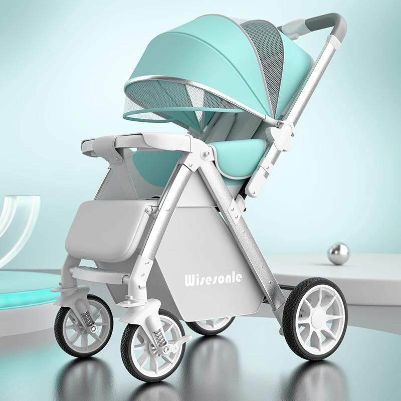 AOBIXIONG | Folding Adjustable Reclining Baby Stroller