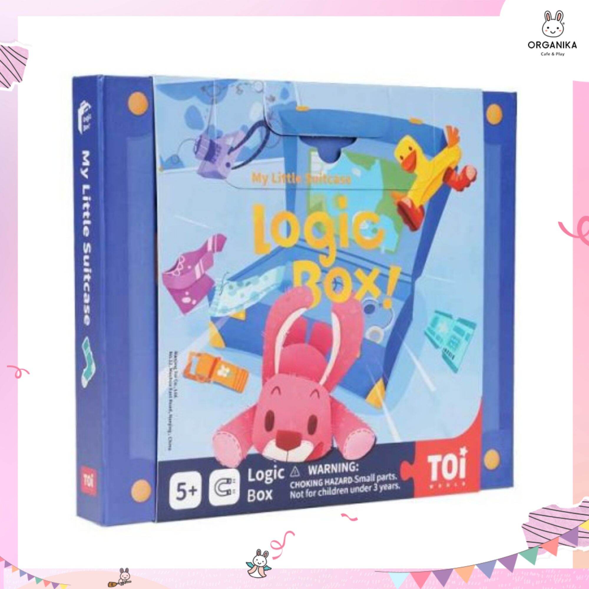 TOi Logic Box : My Little Suitcase เกมแนวพัซเซิลฝึกฝนการคิดแก้ปัญหา สำหรับน้อง 5 ขวบขึ้นไป ราคา 690 บาท*ส่งฟรี