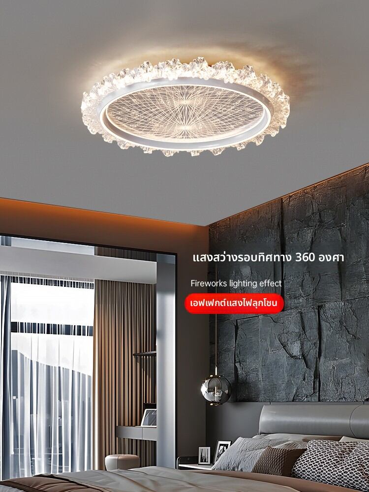 [Designer's Light | Simplistic Modern Firework Light Effect Premium Round Crystal Eye-Protective Lamp,Designer's Light | Simplistic Modern Firework Light Effect Premium Round Crystal Eye-Protective Lamp,] ราคา 11,527 บาท*ส่งฟรี