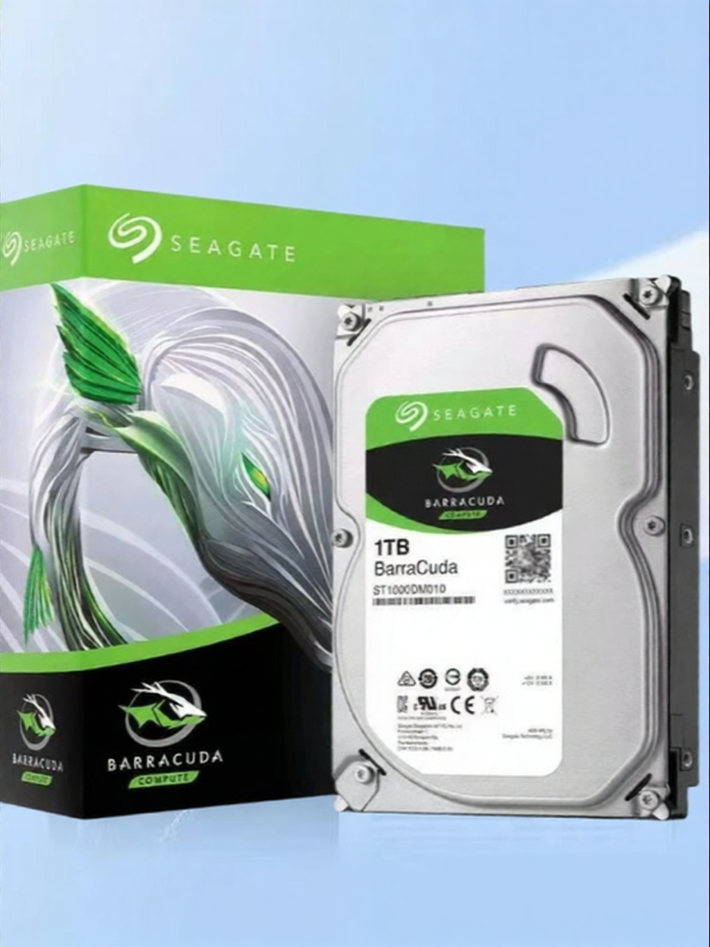 Seagate | High Speed 7200rpm Storage HDD 1TB 64MB Cache ราคา 2,072 บาท*ส่งฟรี