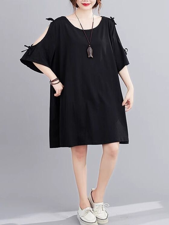 Plus Size Summer Dresses For Women - ซื้อ Plus Size Summer Dresses For  Women ราคาดีที่สุดค่ะ Thailand | เดรสผู้หญิงไซส์ใหญ่ | เดรสผ้าชีฟองลำลอง |  เดรสแขนกุดพิมพ์ | เดรสแขนยาวสามส่วน