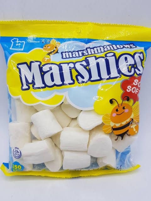 มาชชี่ มาชเมลโล่ ชิ้นใหญ่  Marshies Marshmellow 150 กรัม