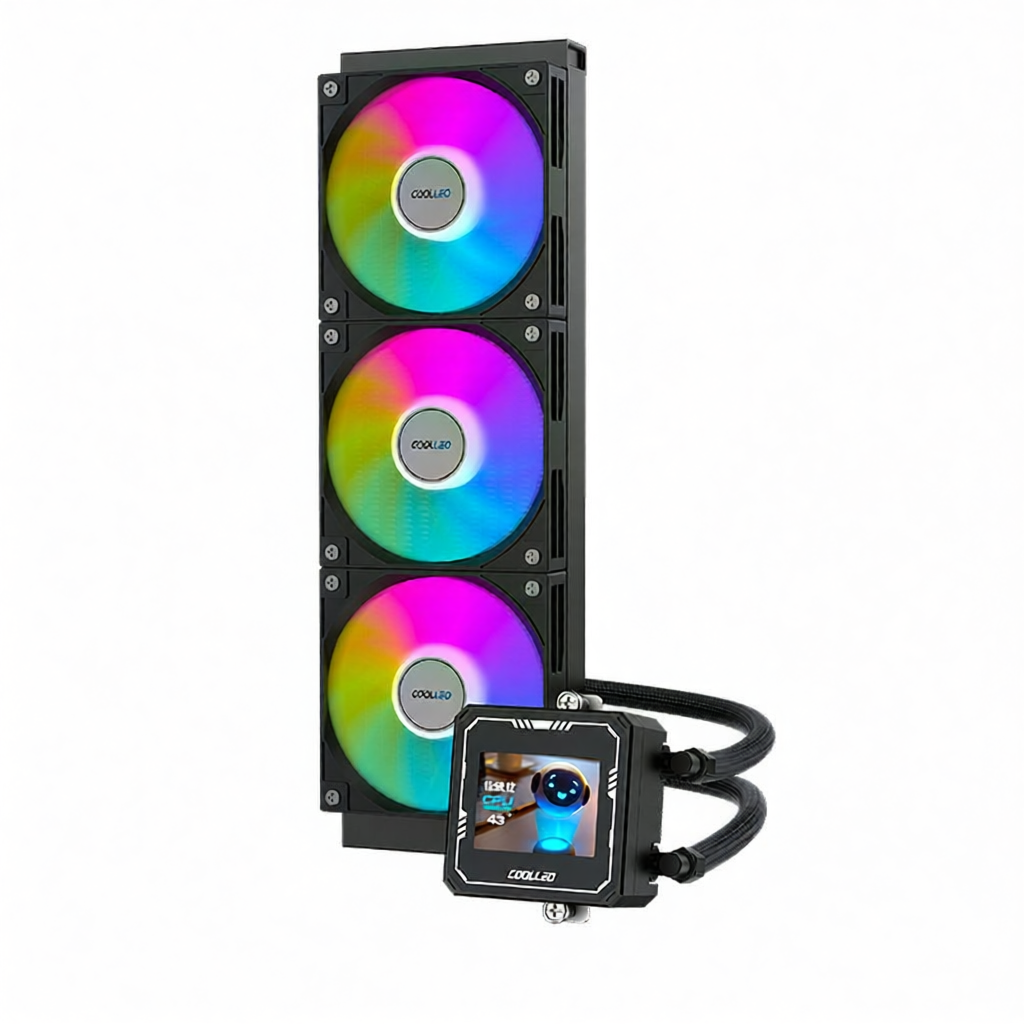 coolleo | 360 AIO Water Cooler with 2.4 IPS Display ARGB Sync ราคา 2,952 บาท*ส่งฟรี