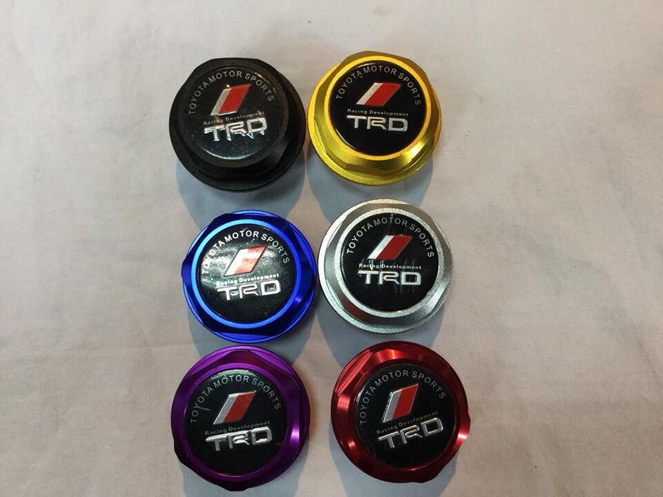 ฝาน้ำมันเครื่อง TRD สำหรับรถยนต์TOYOTA ราคา 150 บาท*ส่งฟรี