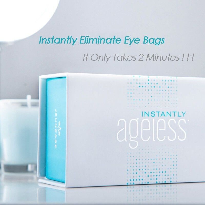 [หมดอายุ 05/26] Instantly Ageless Jeunesse ครีมลดถุงใต้ตา ร่องแก้ม หลุมสิว แบบ 1 กล่อง(25หลอด) ราคา 4,620 บาท*ส่งฟรี