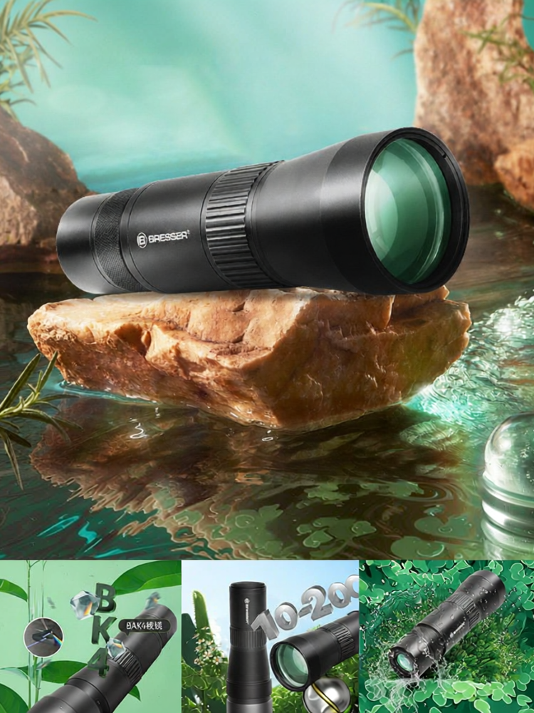 Bresser | Variable Magnification High Definition Monocular Telescope ราคา 7,987 บาท*ส่งฟรี