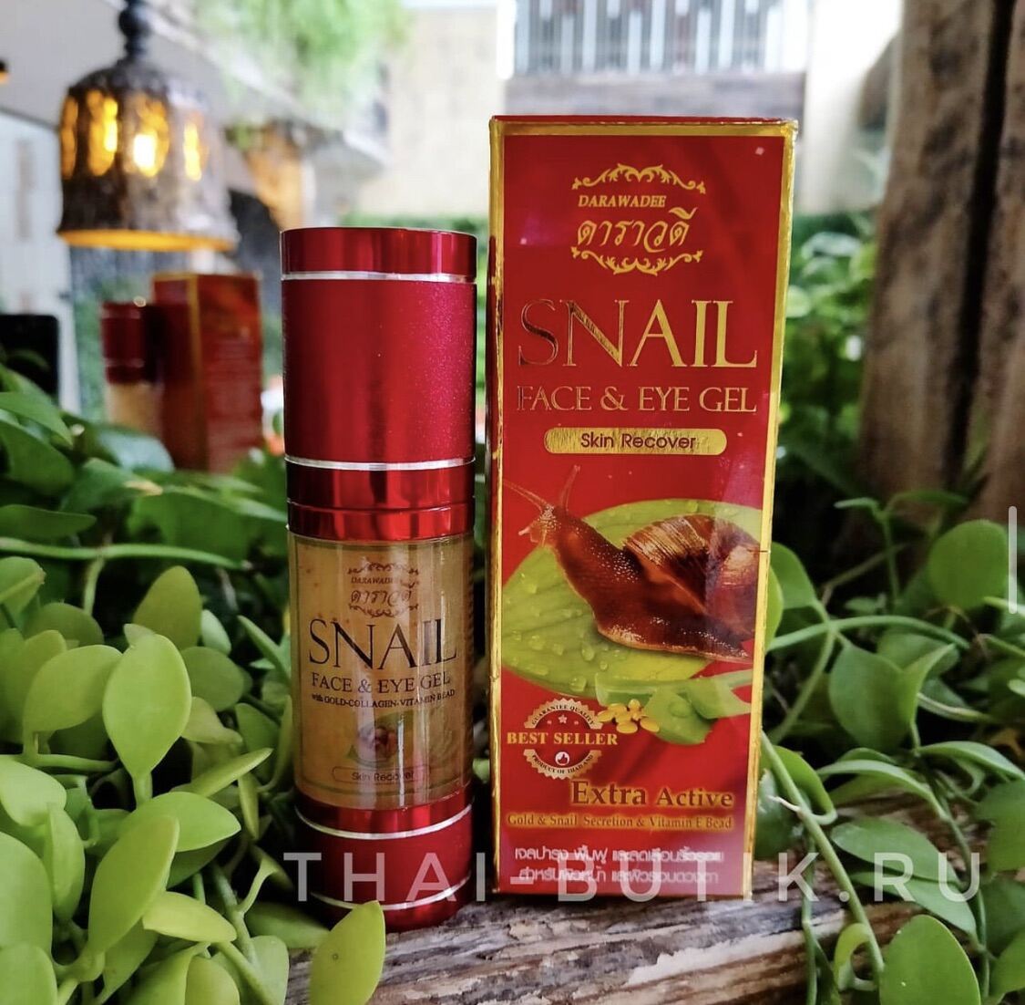 หอยทาก Snail Face & Eye Gel Darawadee 30 ml เจลล้างหน้า Lazada.co.th