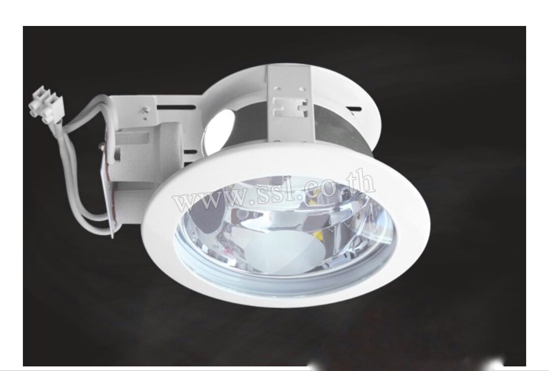SL LIGHTING SL-6-SW-620 Recessed Downlight โคมไฟดาวน์ไลท์ฝังฝ้า หน้ากระจก ขั้ว E27 SL-6-SW-625รุ่น ราคา 110 บาท*ส่งฟรี