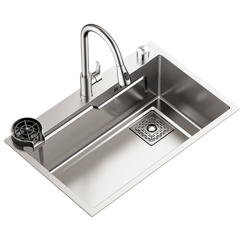 TAOSHI | Stainless Steel 304 Large Single Basin Kitchen Sink Home Use ราคา 4,815 บาท*ส่งฟรี