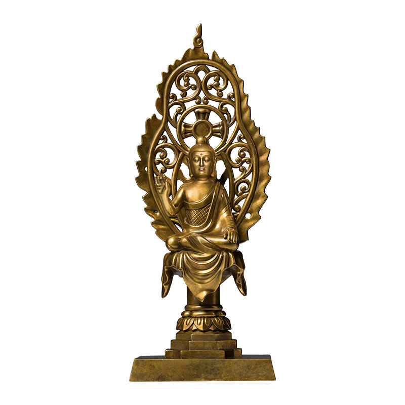 TONGSHIFU | Museum Replica Zen Copper Buddha Statue ราคา 8,621 บาท*ส่งฟรี