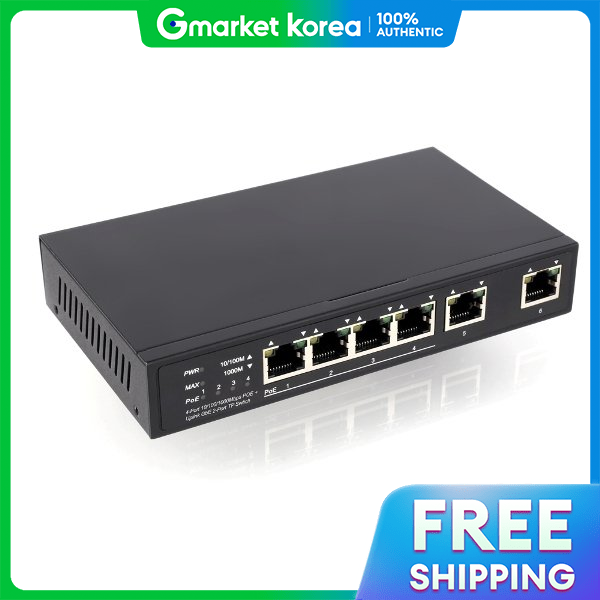 NextU | Eznet Next-Poe6006Gf-60 Poe Switch Hub ราคา 2,272 บาท*ส่งฟรี