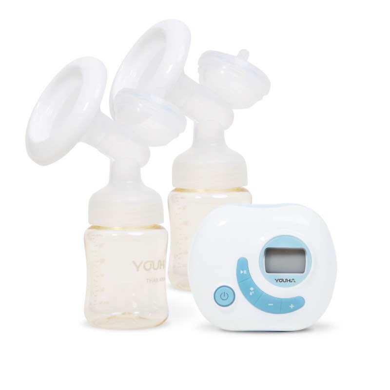 โปร 2569 ซื้อเครื่องปั๊มนม YOUHA YH8804 พลัส แถมฟรี ถุงเก็บน้ำนม 5 oz จำนวน 12 กล่อง