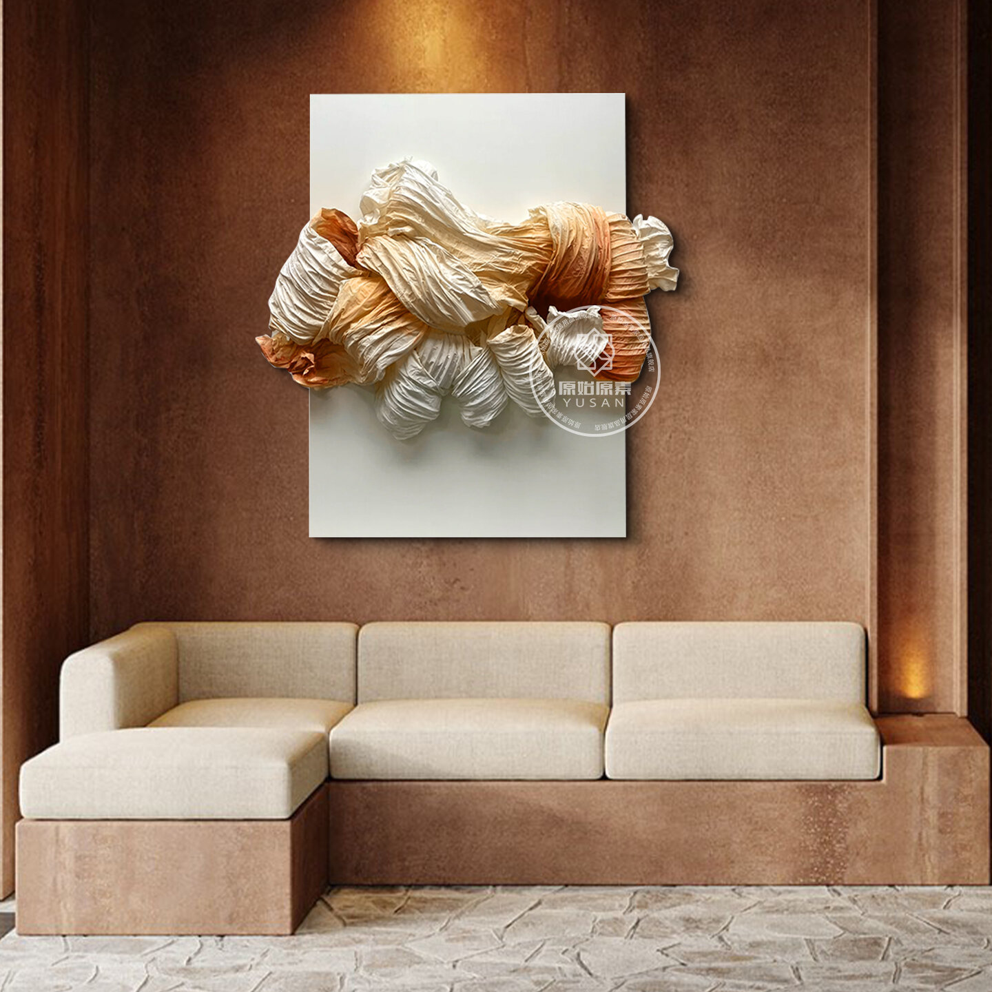 YUSAN | 3D Handcrafted Decorative Painting ราคา 17,368 บาท*ส่งฟรี