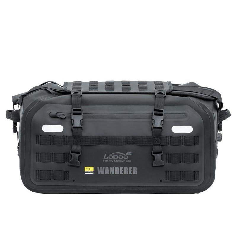 LOBOO | Waterproof Reflective Hard Shell Motorcycle Saddle Bag 50L ราคา 8,602 บาท*ส่งฟรี