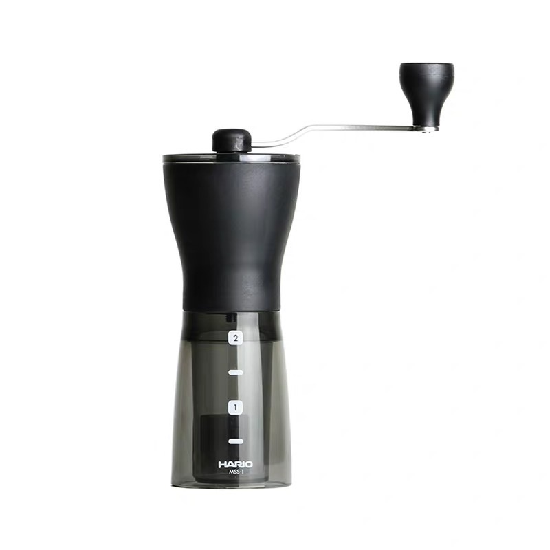 hario coffee mill mini slim plus+ ฮาริโอะ รุ่นพลัส อุปกรณ์บดเมล็ดกาแฟ เครื่องบดกาแฟ