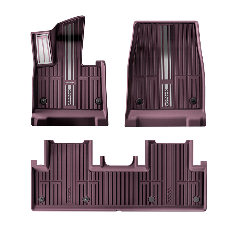 Goodyear | Full TPE Car Floor Mats For Mi YU7GT Purple ราคา 8,643 บาท*ส่งฟรี