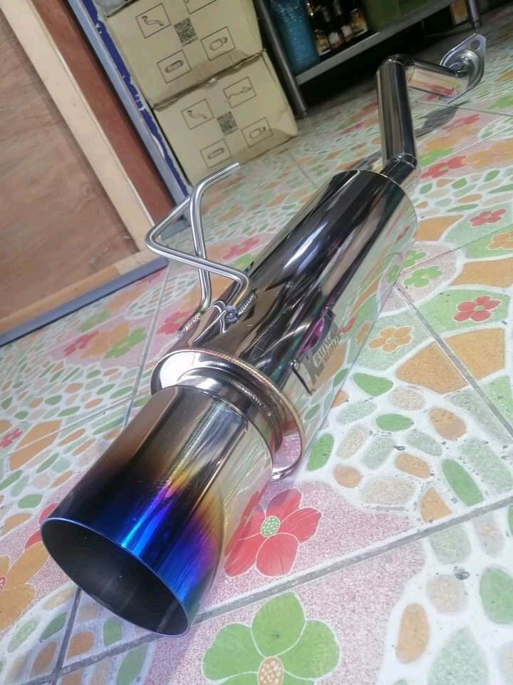 ท่อไอเสีย Honda Civic FB , FD หม้อพักใบยาว ราคา 3,200 บาท*ส่งฟรี