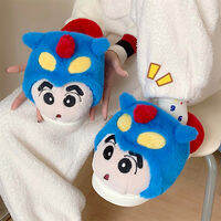 XIXITIAO | รองเท้าแตะน่ารักลายหัวฉลามและผึ้งสำหรับใส่ในบ้าน