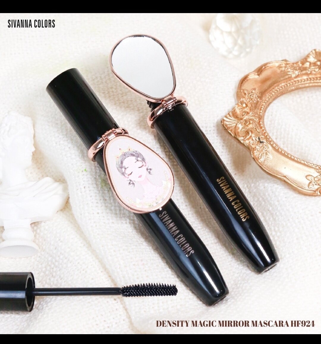 สิวันนา มาสคาร่า เนื้อไฟเบอร์ สีดำกันน้ำ 8g HF924 Sivanna Colors Queen