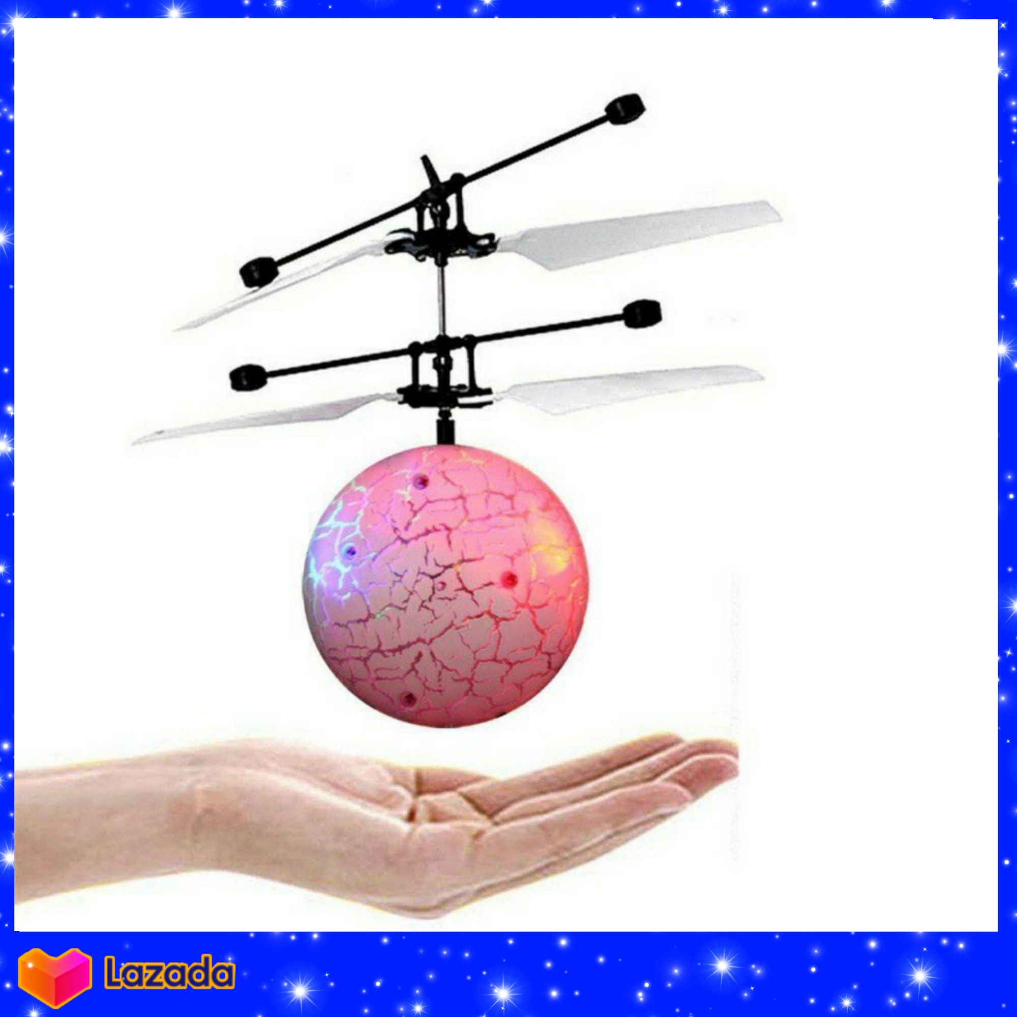 ลูกบอลบิน บอลบิน Flying ball มีไฟ เครื่องบิน มีเซ็นเซอร์ ของเล่น ของขวัญเด็ก สวยมาก
