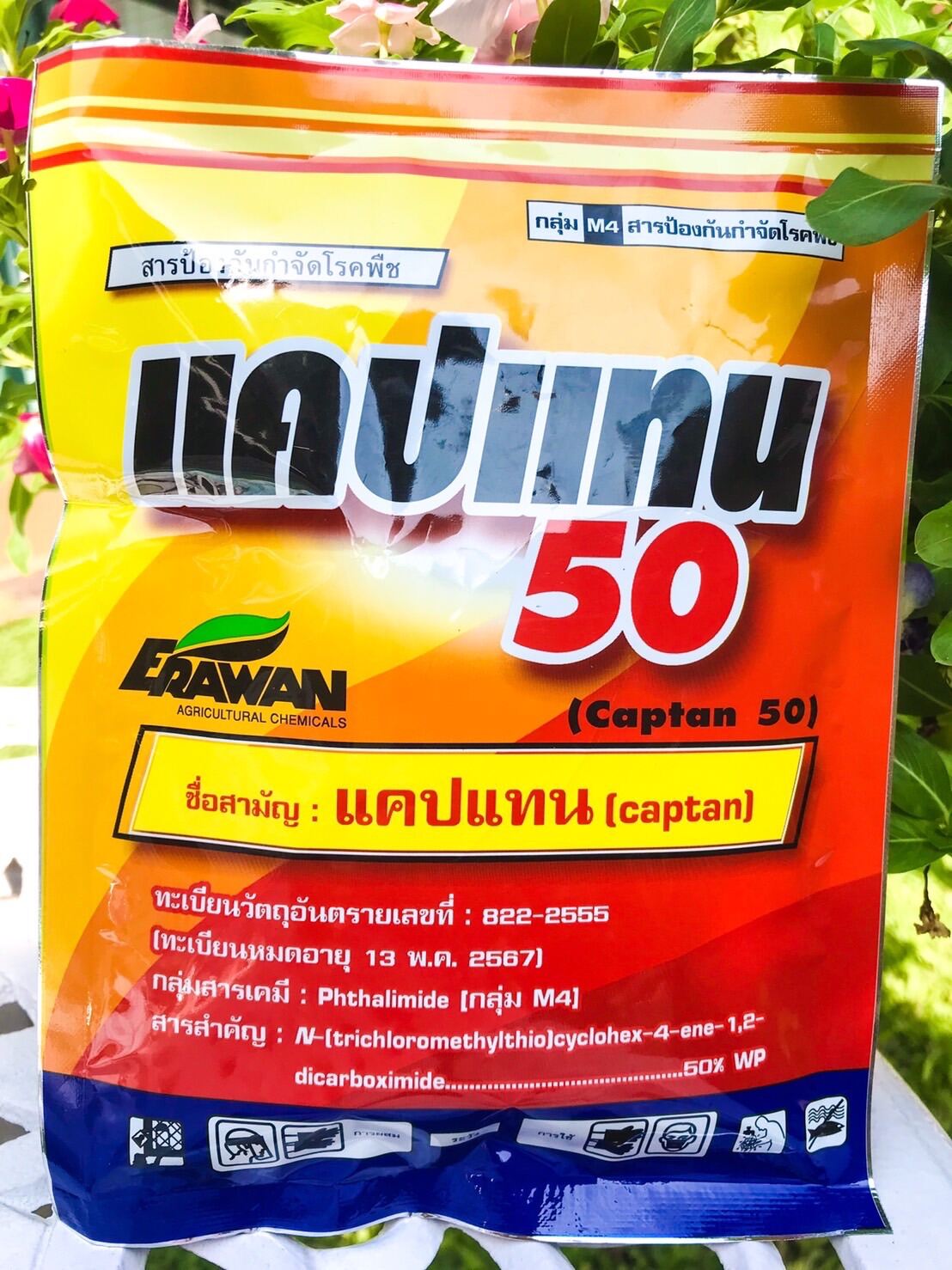 แคปแทน50 สารป้องกันเชื้อรา🦠 ขนาด 100 กรัม | Lazada.Co.Th