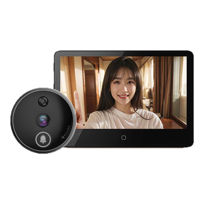 EQUES | Remote Smart Door Viewer Camera with Display - ยี่ห้อ EQUES ราคา 5,896 บาท*ส่งฟรี