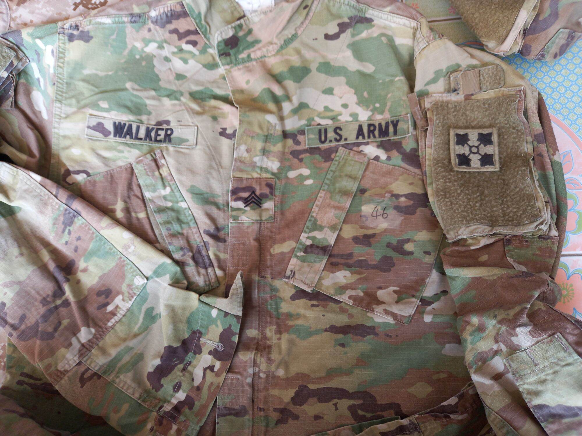 Army Ranger Multicam U.S.ARMY multicam มือสองสภาพสมบูรณ์ - เสื้อทหารมือสอง - ThaiPick