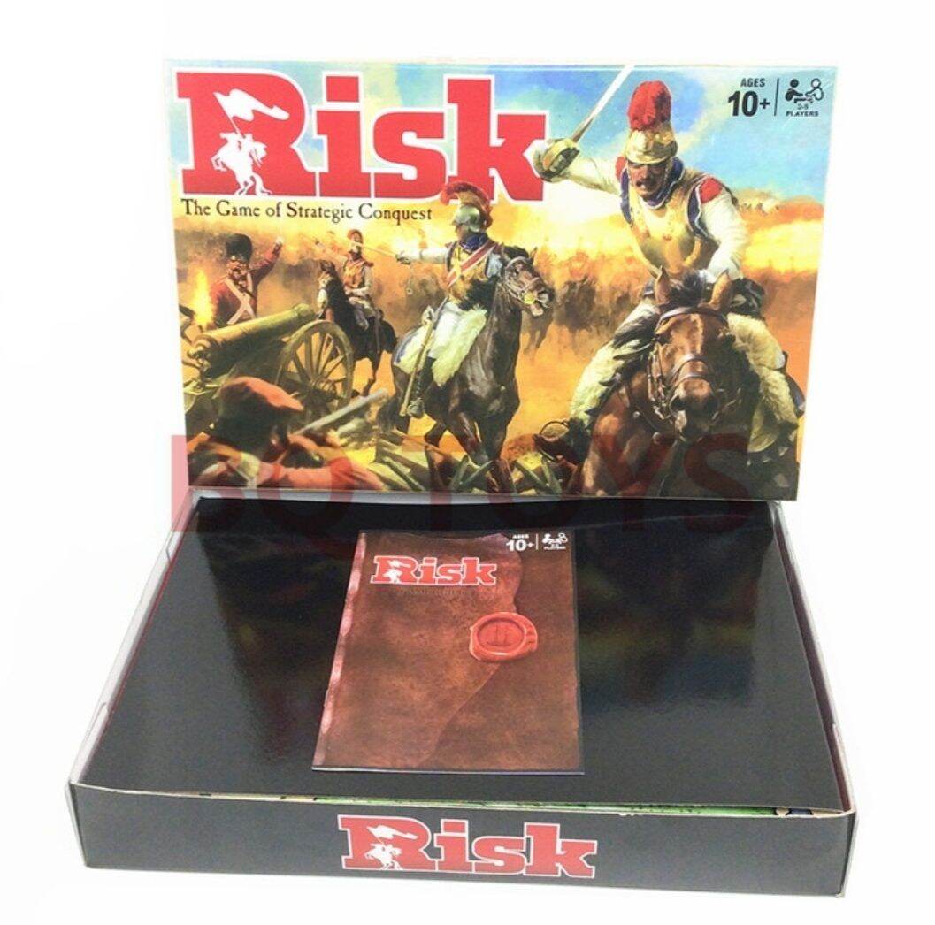 The Board Game RISK บอร์ดเกม เกมส์กระดาน ริกส์ กองทัพที่โจมตีจะทอย 3 ...