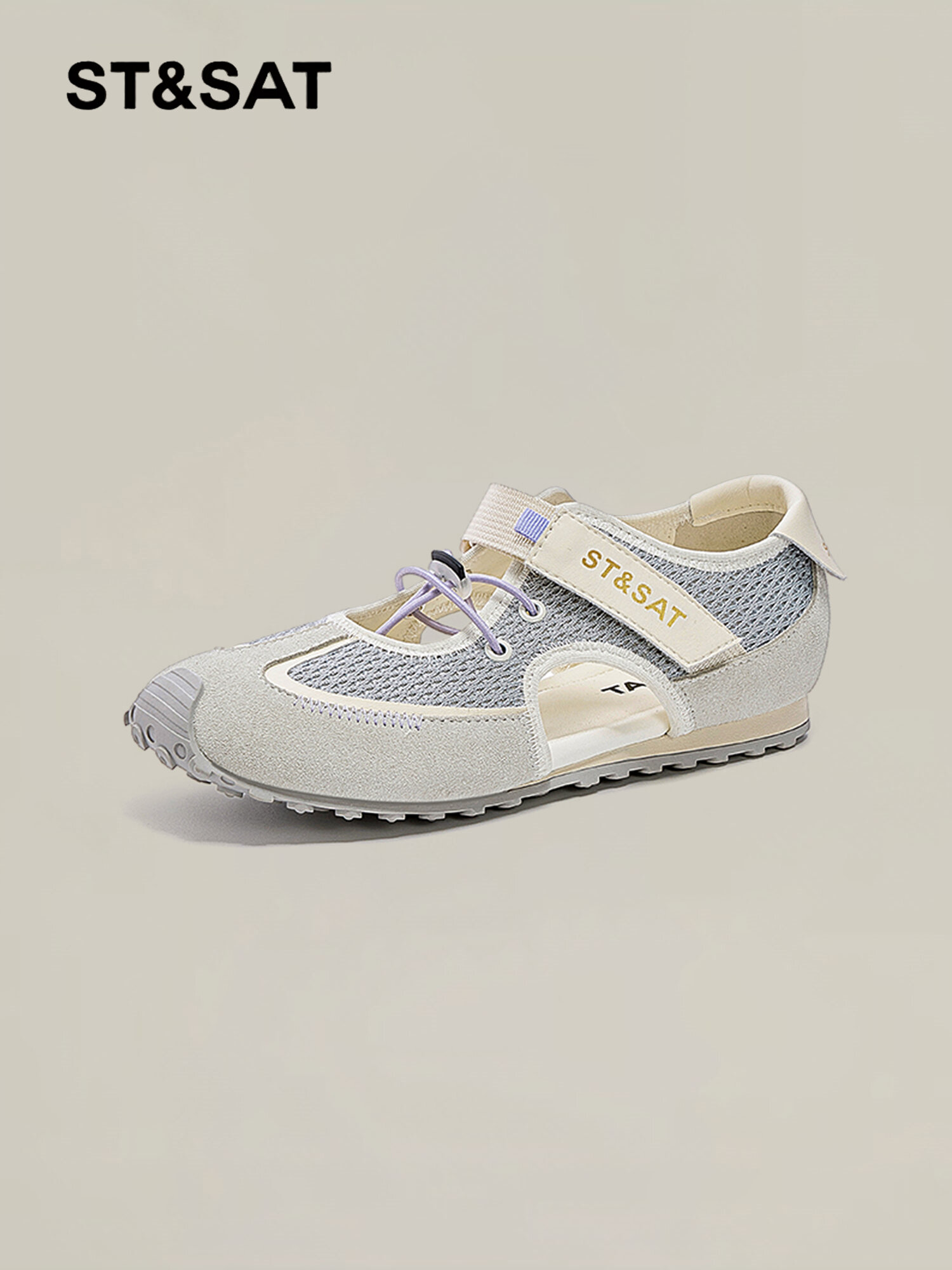 ST&SAT | Breathable Mesh Mary Jane Slippers - ยี่ห้อ ST&SAT ราคา 3,094 บาท*ส่งฟรี