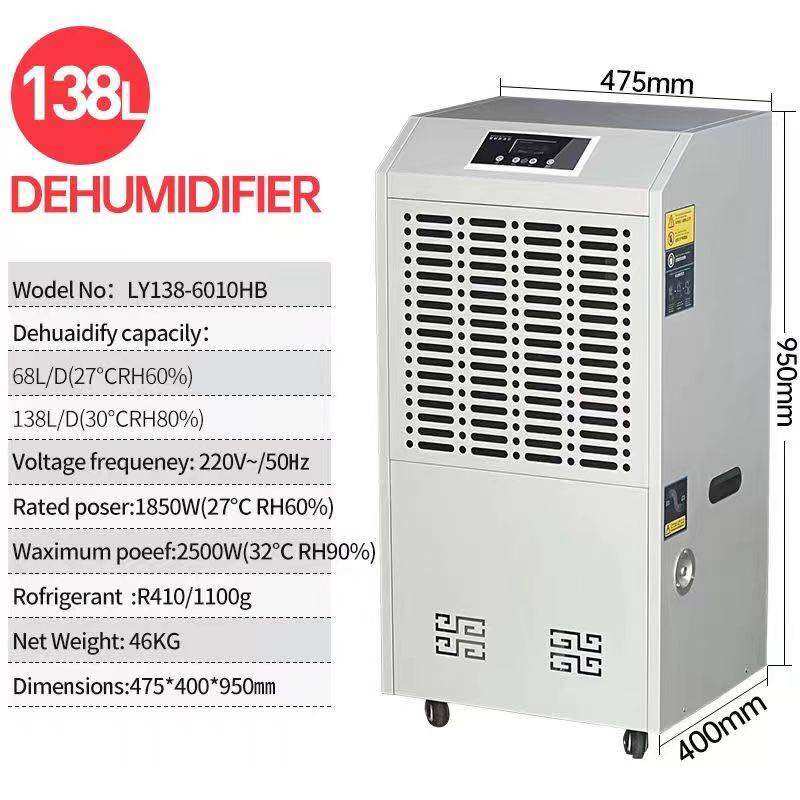 เครื่องลดความชื้น รุ่น 138ลิตร ราคา 18,500 บาท*ส่งฟรี