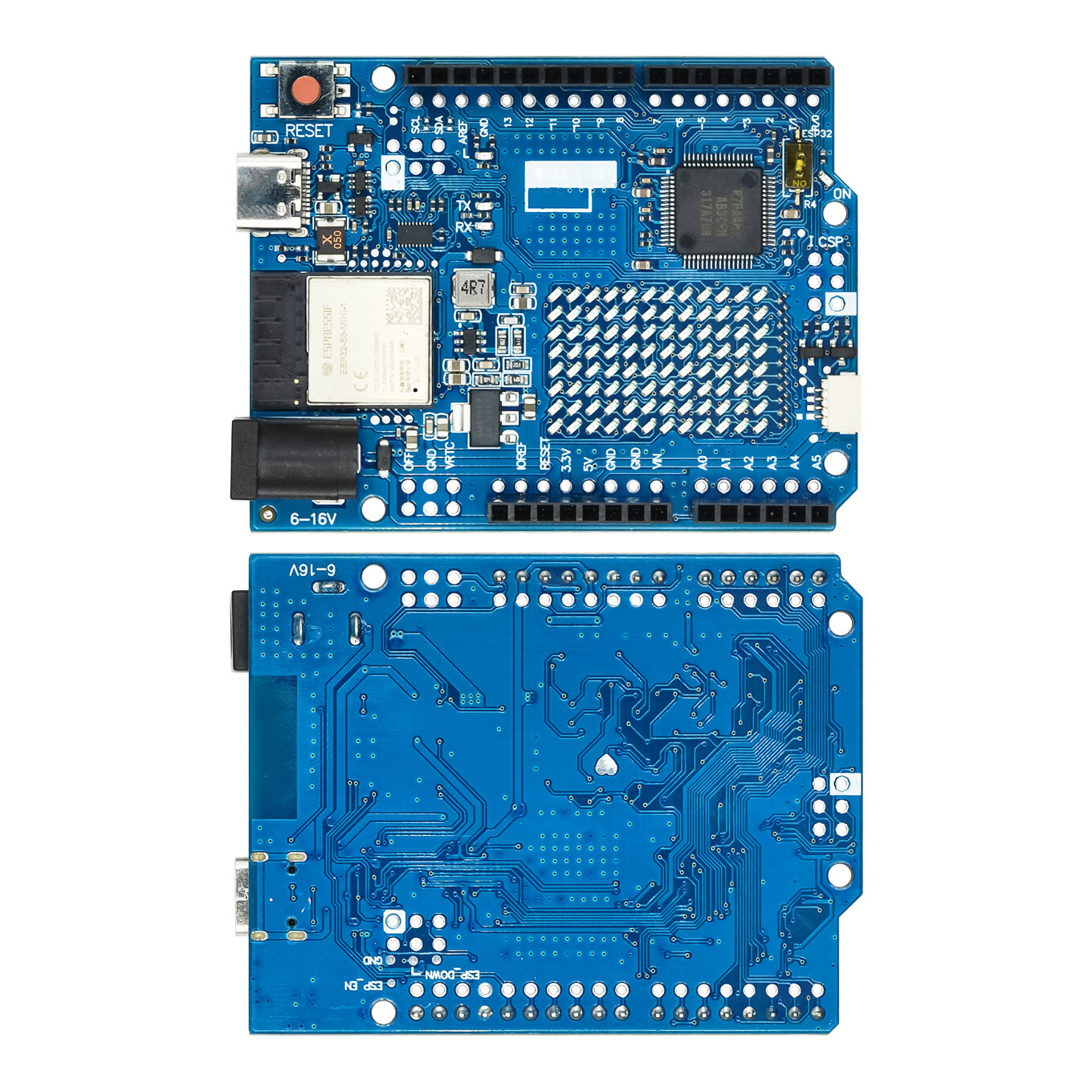 สำหรับ Arduino Uno R4 minima ESP32-S3ประเภท C USB คณะกรรมการพัฒนา WiFi ...