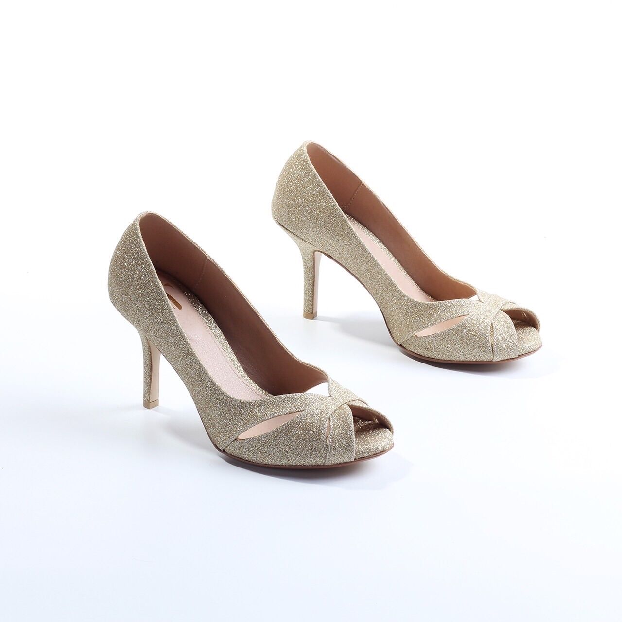 THANK BUTTERFLY GOLD รองเท้าส้นสูง 3 นิ้ว ราคา 890 บาท*ส่งฟรี