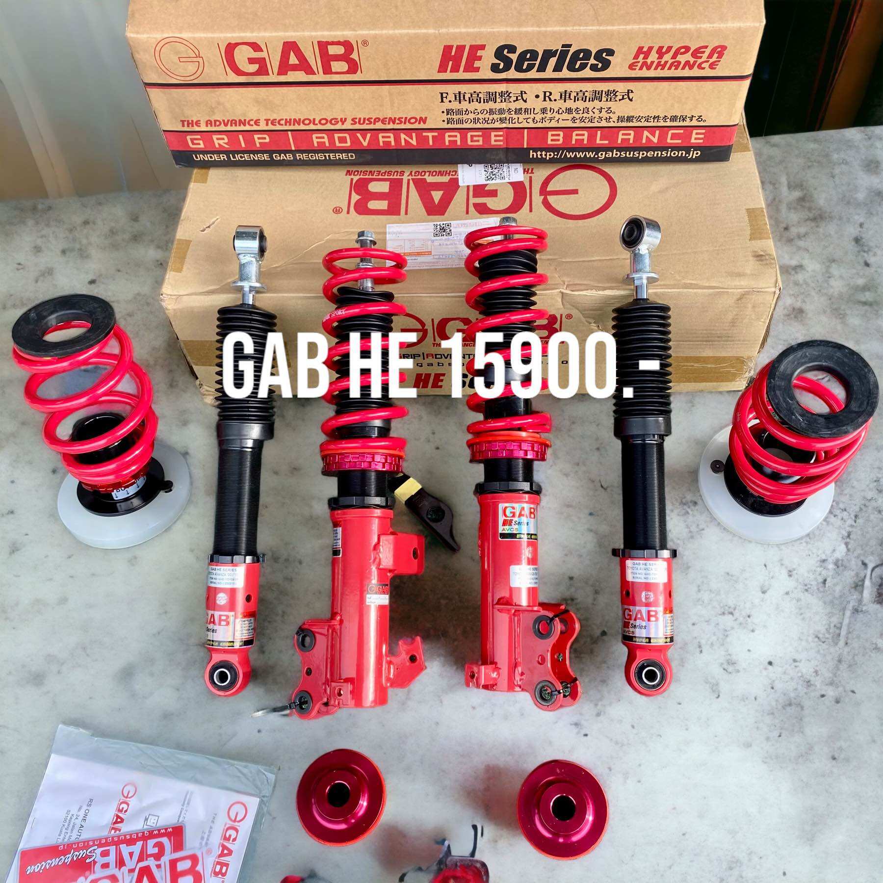 Altis 02-14 ชุดโช๊คสตรัท Gab he ปรับสูงต่ำได้ ราคา 15,900 บาท*ส่งฟรี