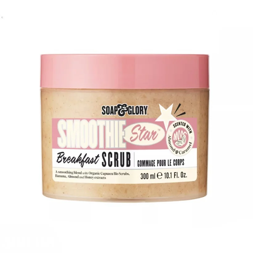 Soap & Glory Smoothie Star Breakfast Scrub 300 ml. (แพ็คเกจใหม่)โซพ แอนด์ กลอรี่ เบรคฟาสต์ สครับ
