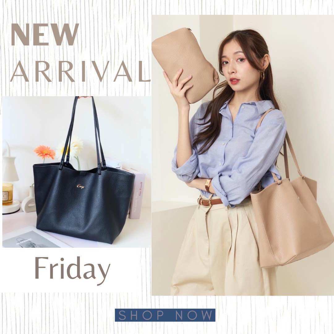 [สินค้าเข้าใหม่] กระเป๋าสุภาพสตรี แบรนด์ KEEP รุ่น Friday กระเป๋าทรง Tote / กระเป๋าทรง Shopping bag / กระเป๋าใส่โน๊ตบุ๊ค / ใส่A4 ได้ ครบจบ ราคา 1,399 บาท*ส่งฟรี
