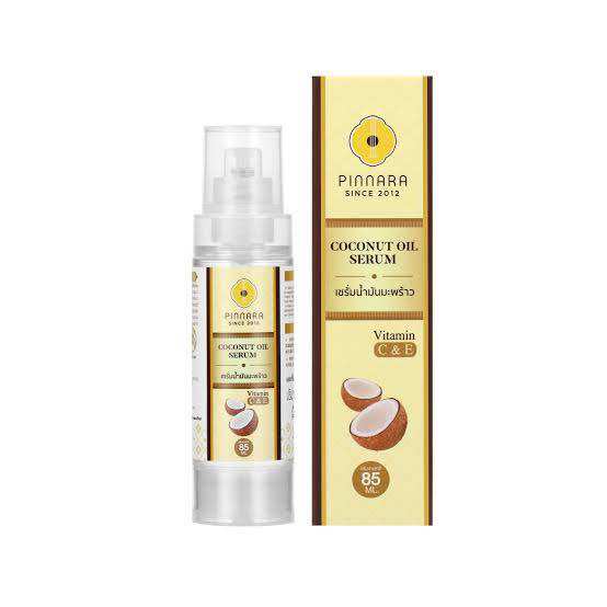 เซรั่มน้ำมันมะพร้าว พิณนารา [85 ml.] 1 ขวด บำรุงผม ผิวหน้า ผิวกาย ราคา 179 บาท*ส่งฟรี