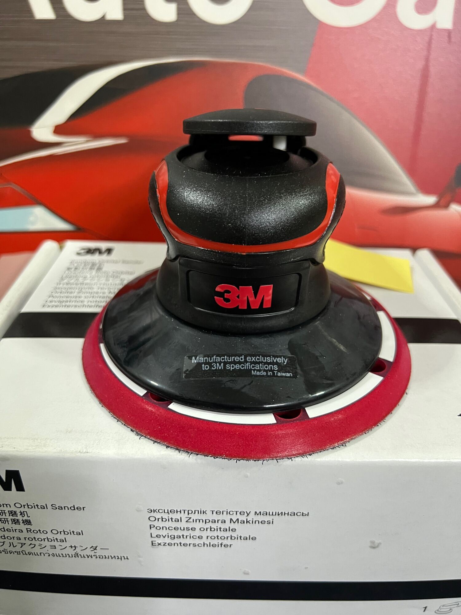 3M Random Orbital Sander เครื่องขัดสีระบบลม ขนาดแป้น 6นิ้ว Lazada.co.th