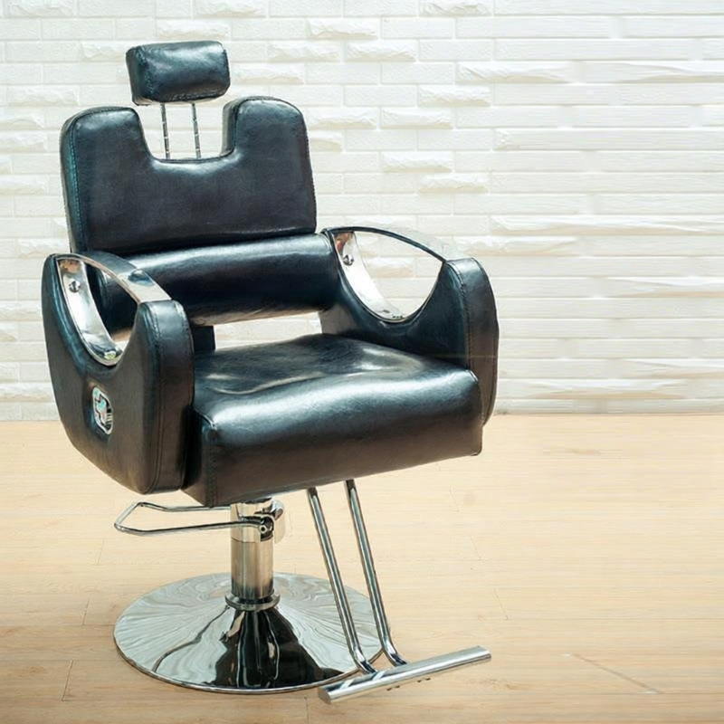 QIUZHISE | Barber Use Reclining Adjustable Rotating Barber Chair ราคา 3,310 บาท*ส่งฟรี