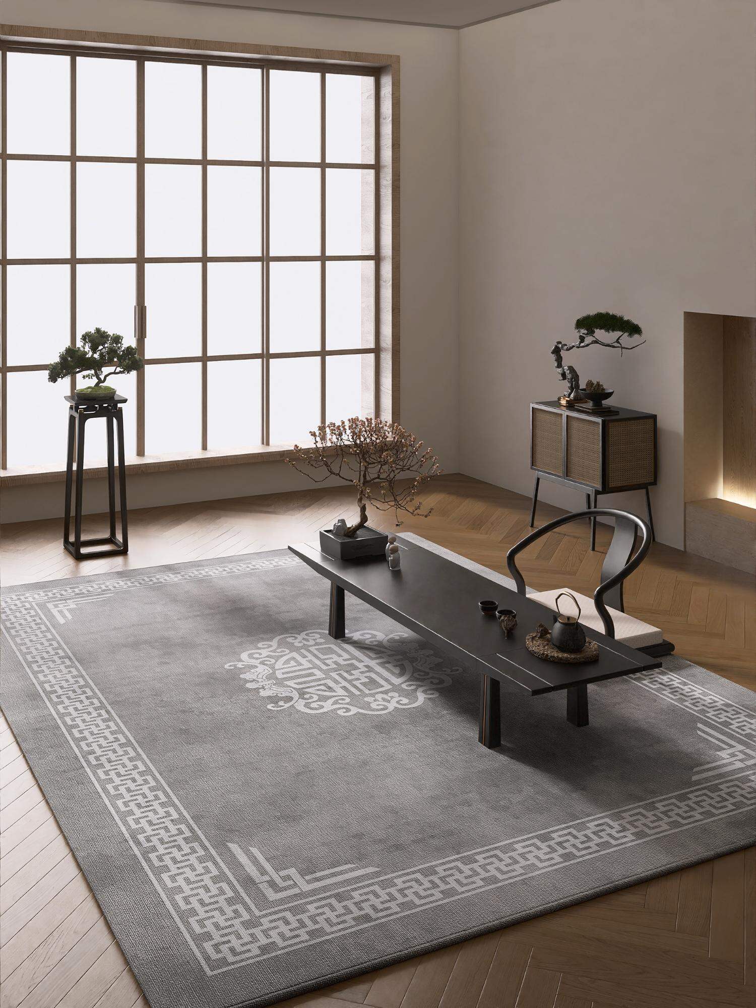 MIMARIJI | Antiskid & Dirt-resistant New Chinese Style Living Room Carpet ราคา 4,282 บาท*ส่งฟรี