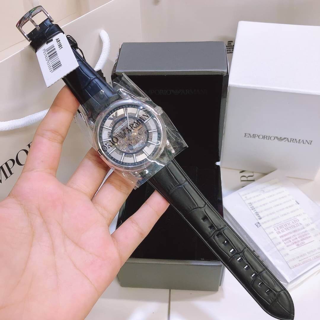 ARMANI Emporio Armani Men's Analog AutomaticselfWind Watch with