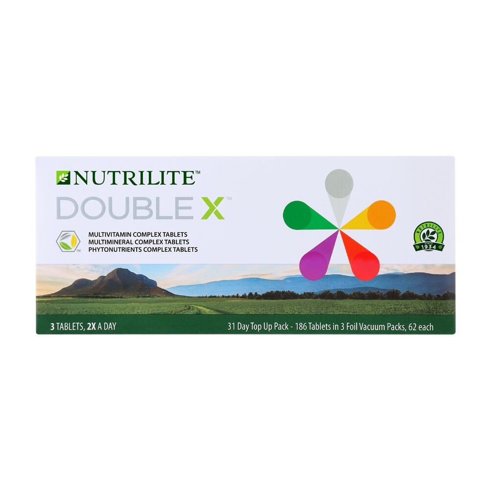 นิวทรีไลท์ ดับเบิ้ล เอ็กซ์ รีฟิวส์ Nutrilite Double X Amway New Formula
