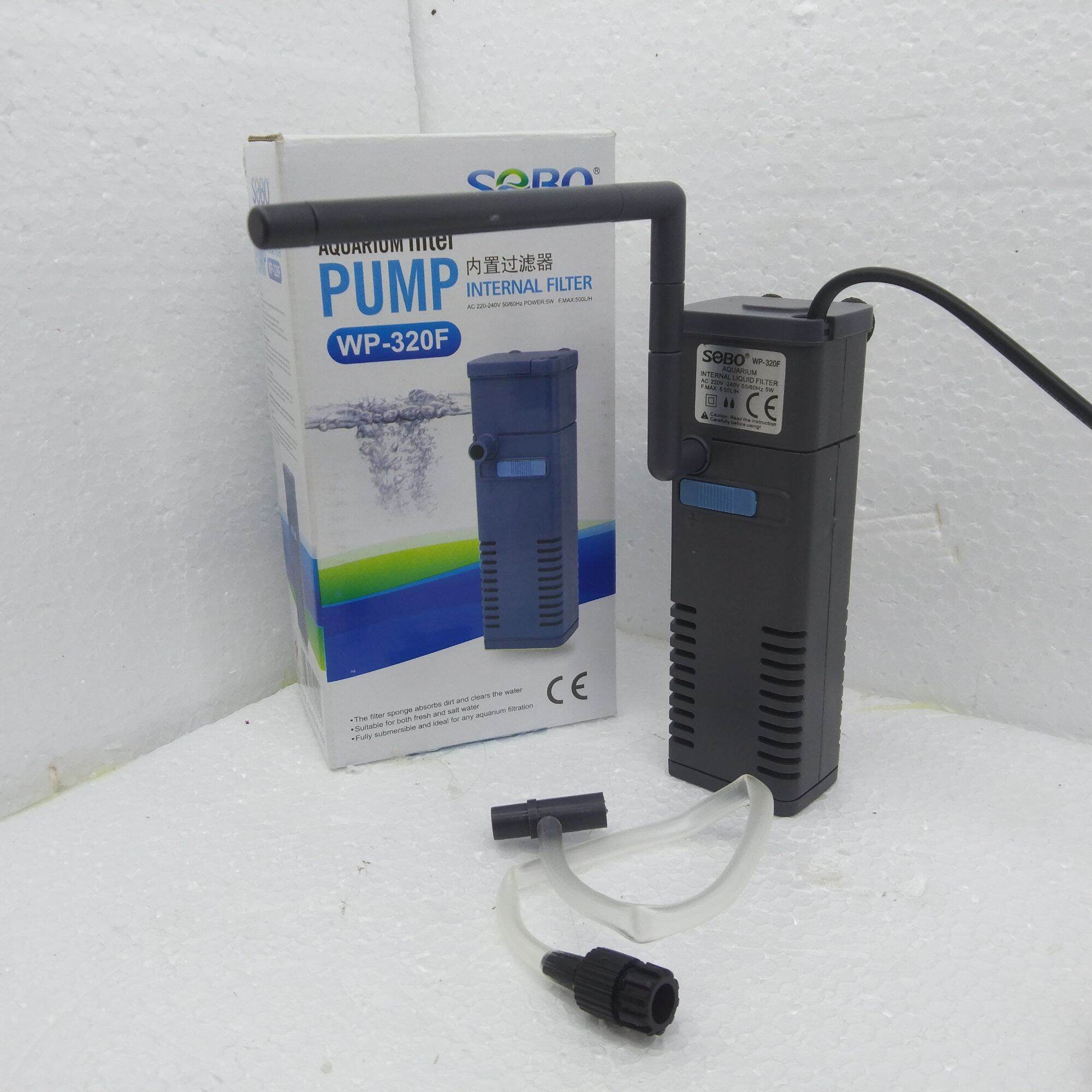 โปรโมชั่น SOBO WP320F ปั๊มน้ำพร้อมกรอง ออกซิเจนปลา ปั๊มตู้ปลา Lazada