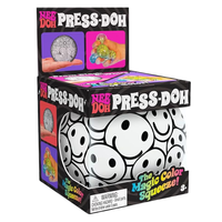 Schylling | ของตกแต่งโต๊ะทำงานซีรีส์ Nee Doh Fuzz Ball ของเล่นคลายเครียด เหมาะสำหรับผู้ที่ต้องเผชิญความกดดัน ของขวัญลูกบอลนุ่มคลายเครียด