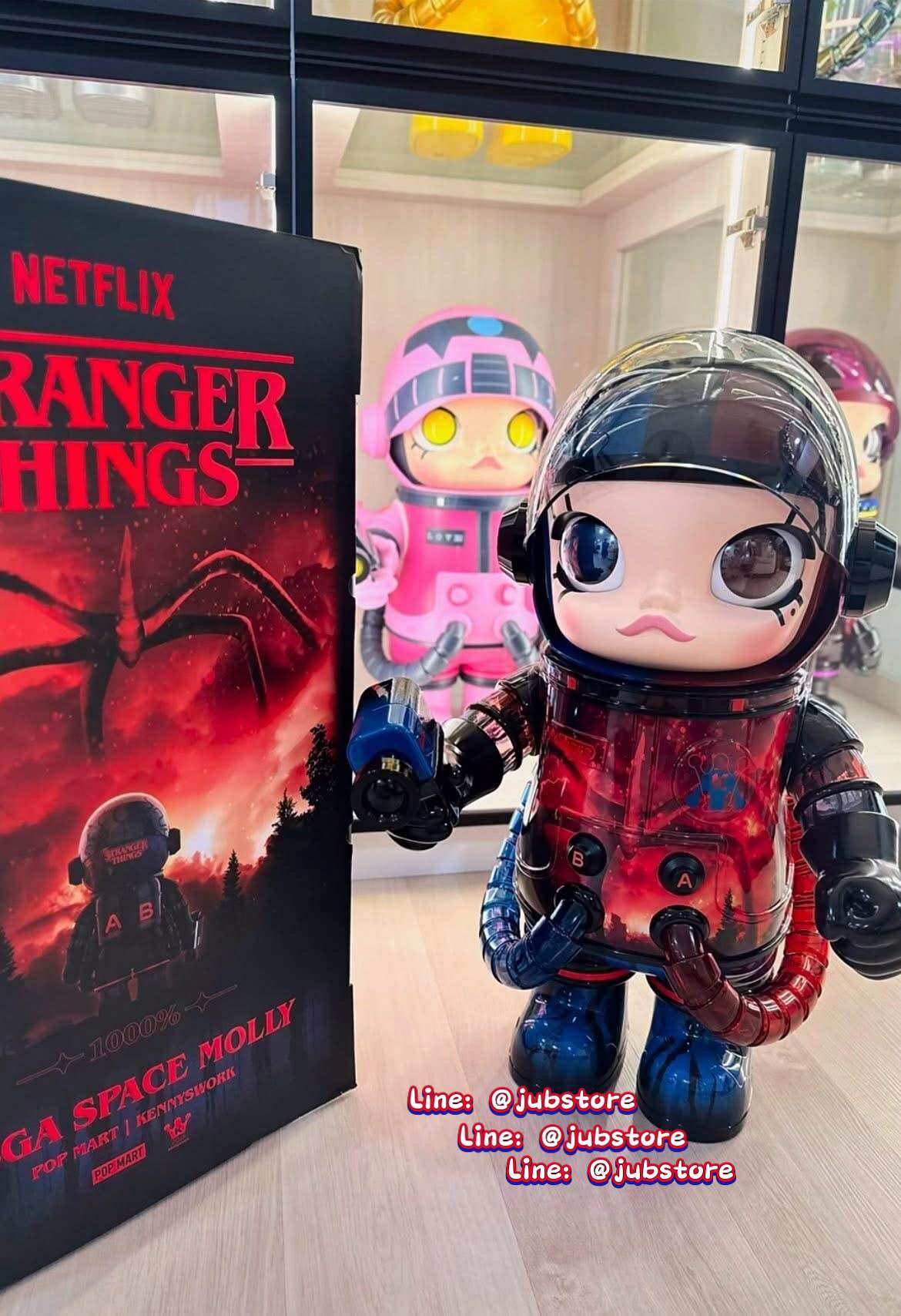 Pop Mart Mega Space Molly 1000%/400% Stranger Things ราคา 10,990 บาท*ส่งฟรี