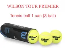 ภาพขนาดย่อของภาพหน้าปกสินค้า1 can (3 balls) Wilson Tour Premier All court Tennis ball ลูกเทนนิส เหมาะสำหรับผู้เล่นออกกำลังกาย และแข่งขัน รับประกันคุณภาพมาตรฐาน จากร้าน NRstore บน Lazada